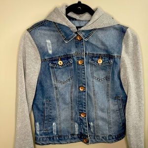 Denim Jacket with hood